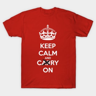 keep calm and cry on T-Shirt